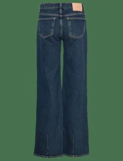 EVA WIDE MEMPHISDARK VINTAGE INDIGO - Vida byxor