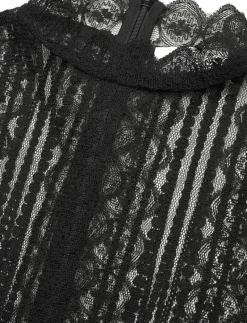 Fei lace top - Långärmade blusar