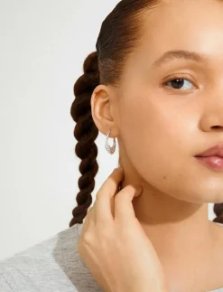 FENIX earrings silver-plated - Hoops