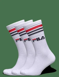 FILA 3pk Lifestyle stripes socks - Strumpor