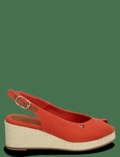 FLAG MID WEDGE ESPAD SLINGBACK - Kilklackar