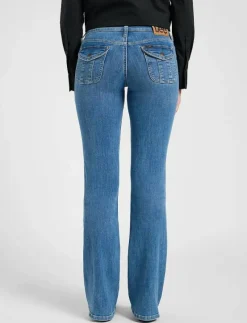 FLAP POCKET JESSICA - Boot cut Jeans