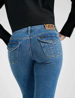 FLAP POCKET JESSICA - Boot cut Jeans