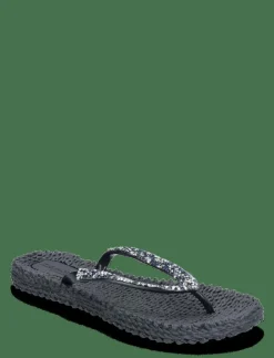 Flip Flops With Rhinestones - Sandaler