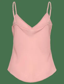 Floral Ruffle-Trim Georgette Blouse - Kortärmade blusar