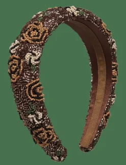 Florian Wide Beaded Hairbrace - Hårband & Diadem