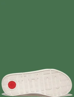 F-MODE LEATHER FLATFORM TOE-POST SANDALS - Sandaler