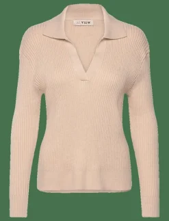 Freja knit blouse - Långärmade blusar