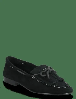 Fringe-Trim Suede Loafer - Loafers
