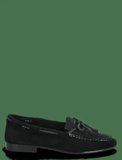 Fringe-Trim Suede Loafer - Loafers