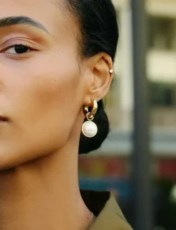 Gabrielle Hoops L Gold - Hoops