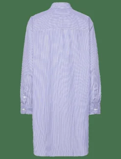 Garden Tunic Mid Blue Stripe - Overshirts