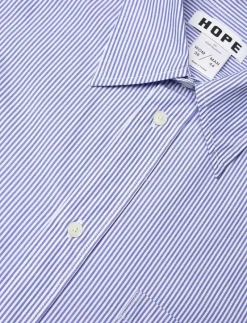 Garden Tunic Mid Blue Stripe - Overshirts