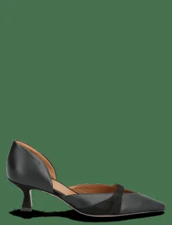 Gerola Black Nappa/Camoscio - Klassiska pumps