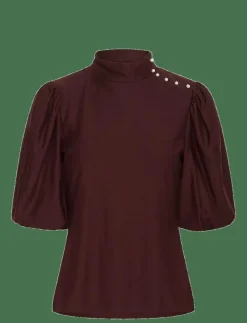 GZrifa button balloon top - Kortärmade blusar