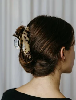 Hair clip Diana tortoise - Hårklämmor