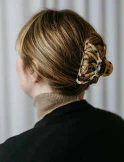 Hair clip Olivia tortoise - Hårklämmor
