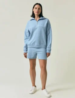 Half-Zip Logo Sweatshirt - Sweatshirts