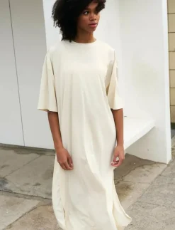 HANGOUT Tee Dress Slit - Klänningar
