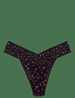 Hanky Panky Cross-Dyed Leopard, Original Rise Thong - String