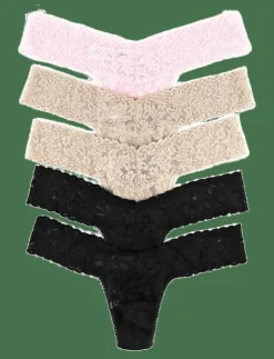 Hanky Panky Multi Pack - Signature Lace Low Rise Thong - 5 Pack - String
