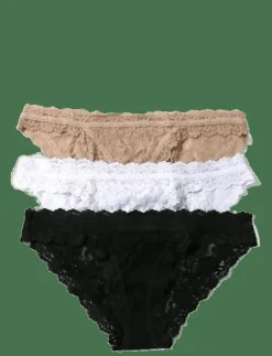 Hanky Panky Signature Lace, Original Rise Thong, 3 Pack - String