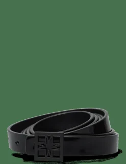 Hazel double length patent iconic leather belt - Skärp