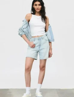 HIGH BAGGY SHORT LUXURY TRIP S - Jeansshorts