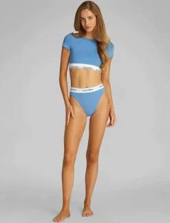 HIGH LEG TANGA - Trosor