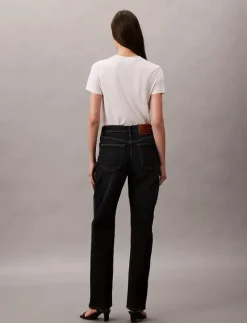 HIGH RISE STRAIGHT OXBOW - Straight jeans
