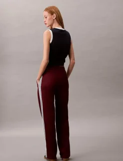 HIGH SHINE FRENCH TERRY TRACK PA - Joggers