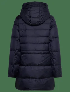 Hooded Quilted Vestee Down Coat - Dunkappor