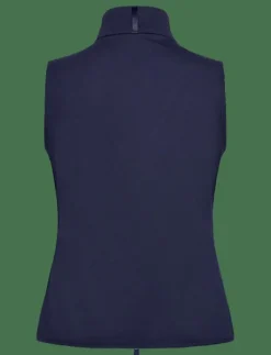 Hybrid Quilted-Front Zip Vest - Quiltade västar