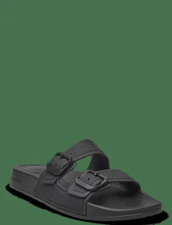 IQUSHION TWO-BAR BUCKLE SLIDES - Sandaler