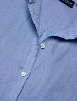 Isa Linen Shirt Dress - Midiklänningar