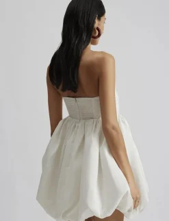 Isolde strapless bubble mini dress - Korta klänningar