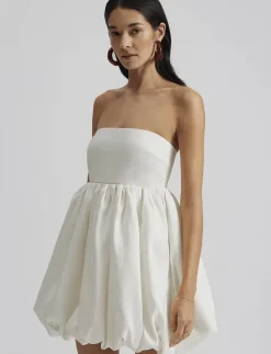 Isolde strapless bubble mini dress - Korta klänningar