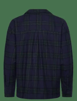 JACKET LS FLANNEL TWILL CHECK - Överdelar