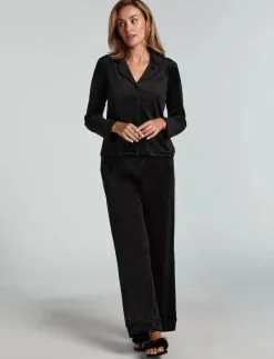 JACKET LS VELOURS PIPING - Överdelar