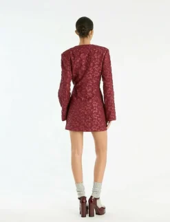 JACQUARD BLAZER DRESS - Korta klänningar