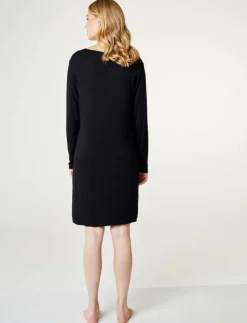 Jacqueline Longsleeved Dress - Nattlinnen