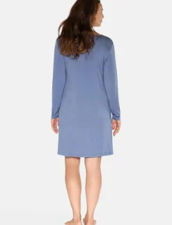 Jacqueline Longsleeved Dress - Nattlinnen