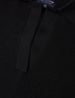 Jane Organic Cotton/Cashmere Rib Knit Poncho - Ponchos & capes