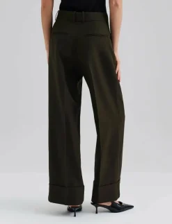 Jordyn Mid Rise Wide pants - Kostymbyxor
