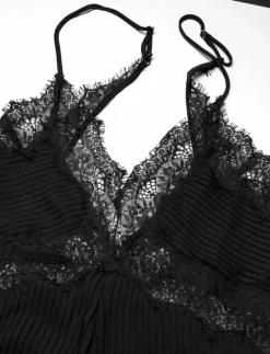 JUMPSUIT PLISSE ZAPHIRA - Nattlinnen