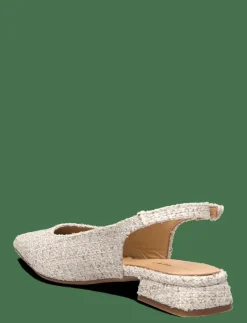 Kala Bouclé - Platta slingbacks
