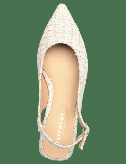 Kala Bouclé - Platta slingbacks