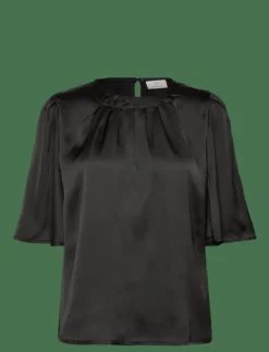 KAlinda Flared Blouse - Kortärmade blusar