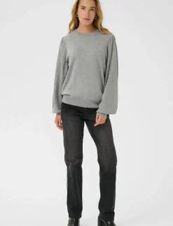 KAlone Pointelle Pullover - Stickat