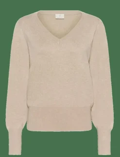 KAlone v-neck Pullover - Stickat